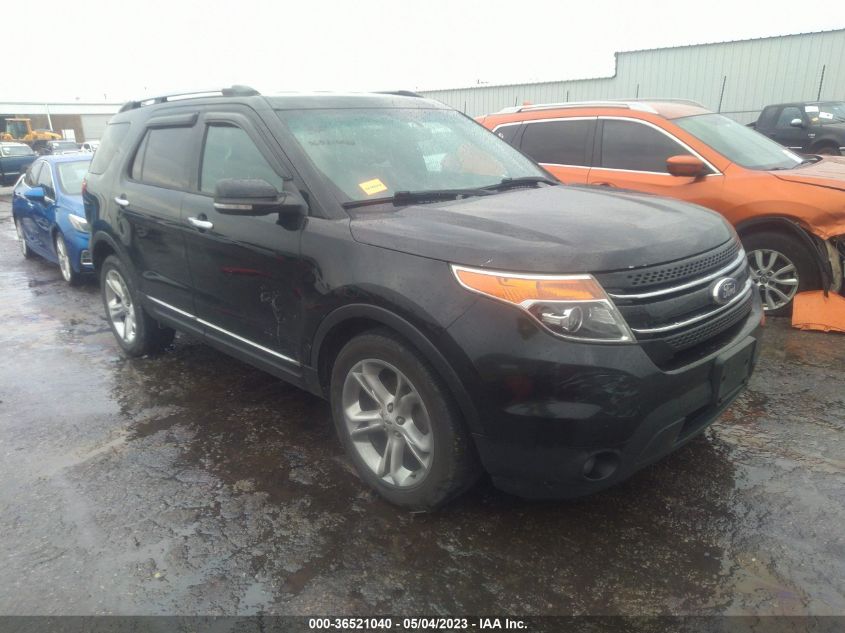 2013 FORD EXPLORER LIMITED - 1FM5K8F8XDGA10782