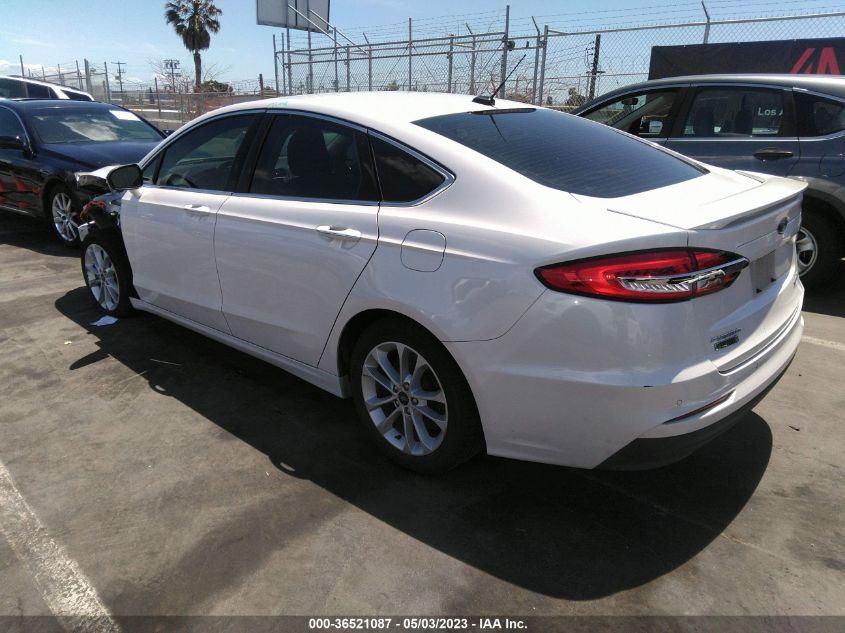 2019 FORD FUSION ENERGI TITANIUM - 3FA6P0SU7KR252309