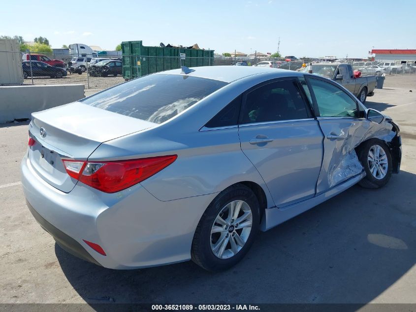 2014 HYUNDAI SONATA GLS - 5NPEB4AC0EH878697