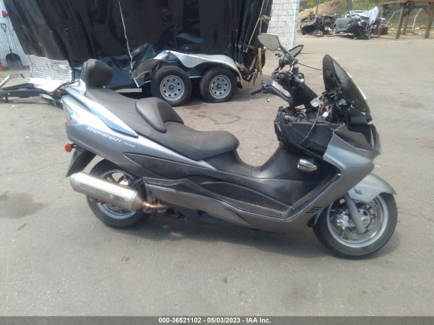 2007 SUZUKI AN400 JS1CK44A772103538