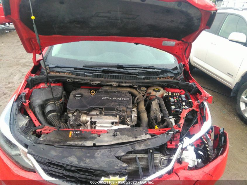 2016 CHEVROLET CRUZE LT - 1G1BE5SM1G7315598