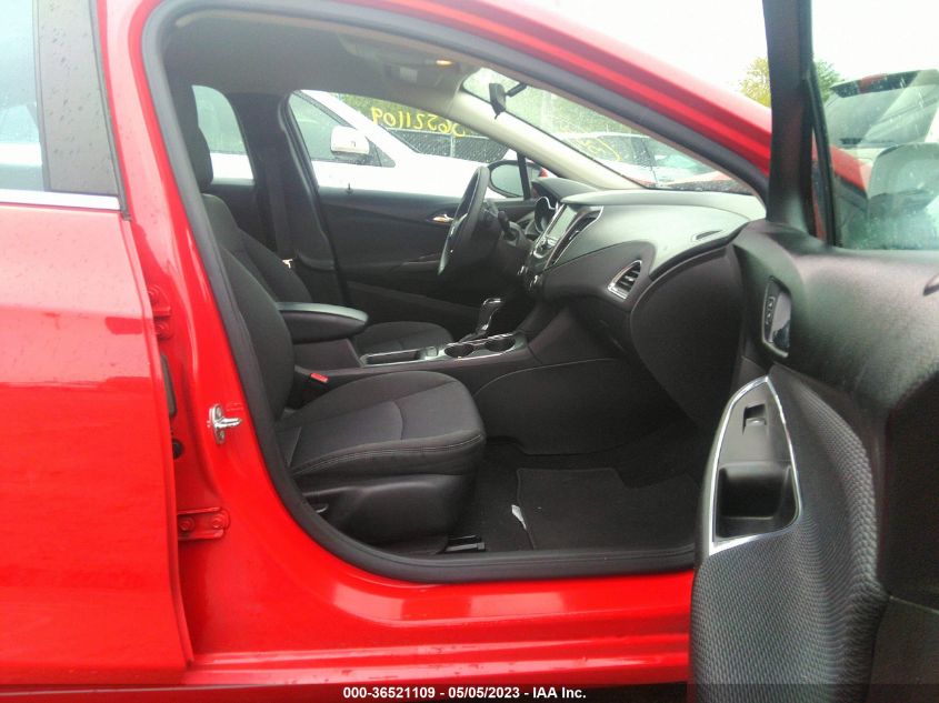 2016 CHEVROLET CRUZE LT - 1G1BE5SM1G7315598