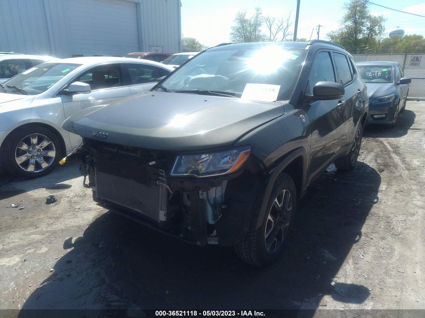 VIN 3C4NJDDBXKT795960 2019 JEEP COMPASS TRAILHAWK