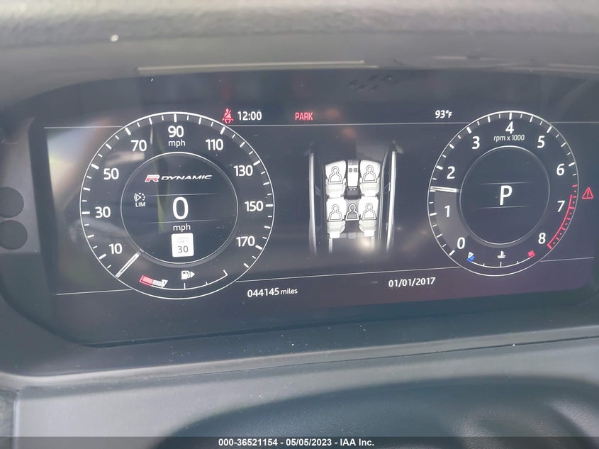 VIN SALYL2RV4JA751868 2018 LAND ROVER RANGE ROVER VELAR R-DYNAMIC SE