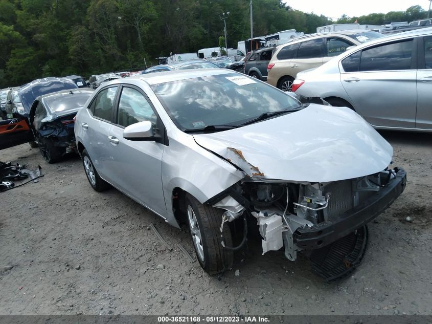 2015 TOYOTA COROLLA L/LE/S/S PLUS/LE PLUS - 2T1BURHE4FC300706