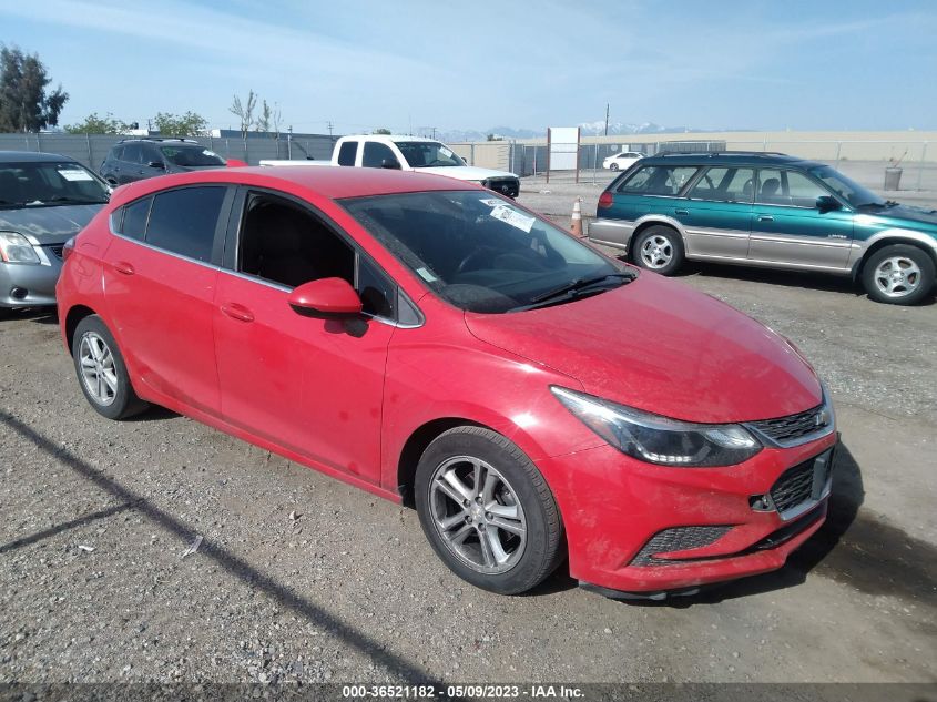 2017 CHEVROLET CRUZE LT - 3G1BE6SM2HS588624