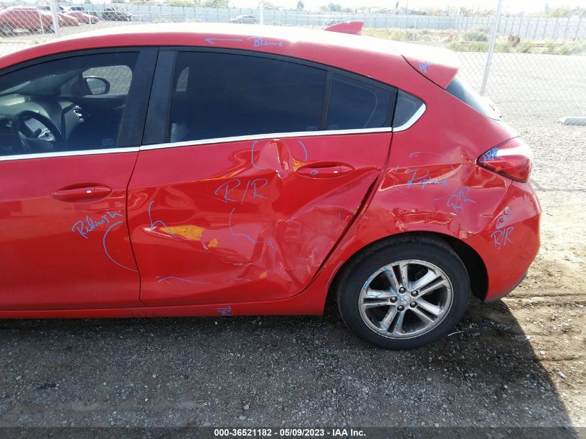 2017 CHEVROLET CRUZE LT - 3G1BE6SM2HS588624