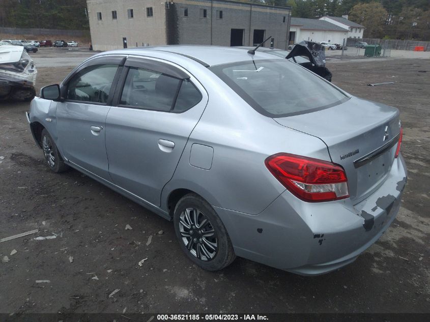 2019 MITSUBISHI MIRAGE G4 ES/RF - ML32F3FJ2KHF12023