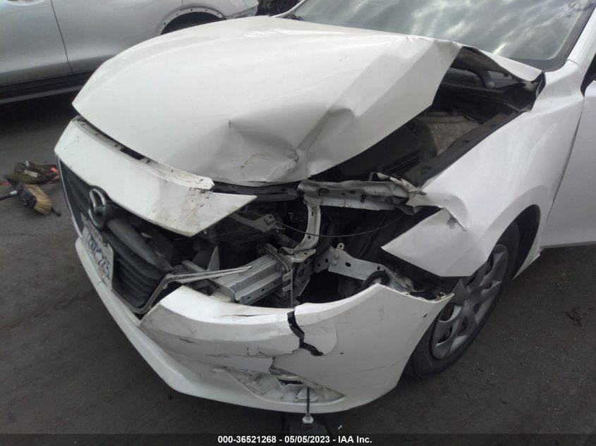 2015 MAZDA MAZDA3 I SV - JM1BM1T7XF1274093