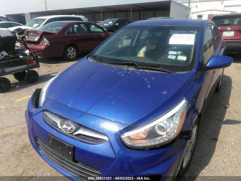 2014 HYUNDAI ACCENT GLS - KMHCU4AE8EU612008