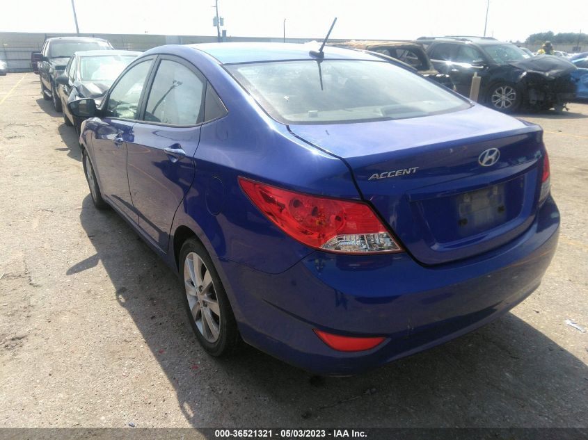 2014 HYUNDAI ACCENT GLS - KMHCU4AE8EU612008