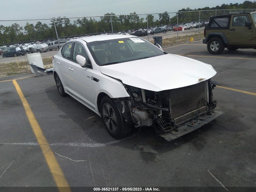 2013 KIA OPTIMA HYBRID LX - KNAGM4ADXD5041334