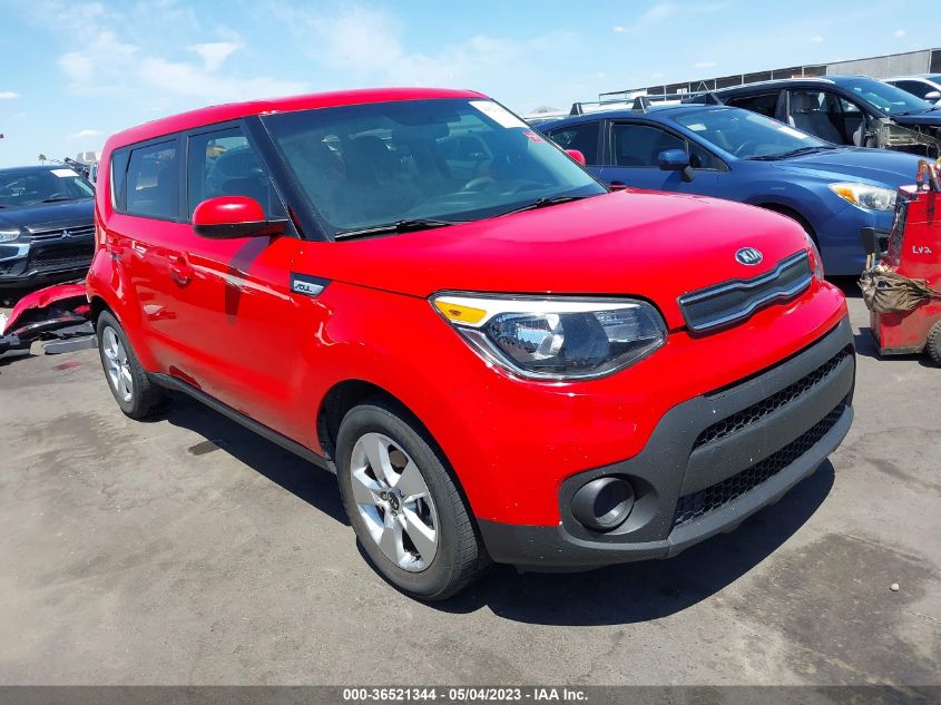 2019 KIA SOUL BASE - KNDJN2A25K7014388