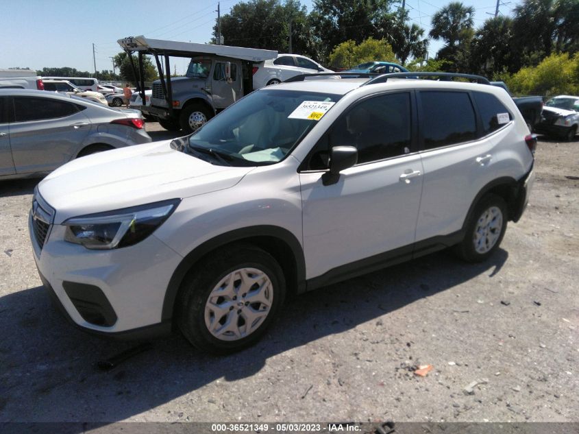2021 SUBARU FORESTER - JF2SKADC6MH456560