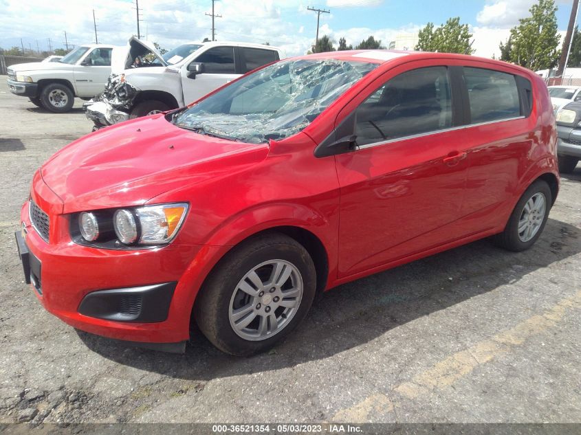 2016 CHEVROLET SONIC LT - 1G1JD6SG1G4129334