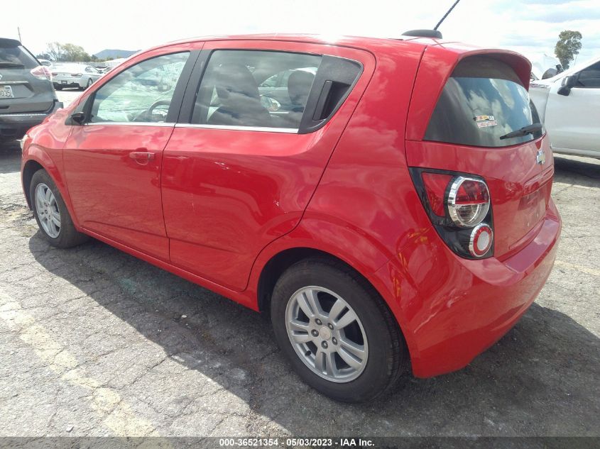 2016 CHEVROLET SONIC LT - 1G1JD6SG1G4129334