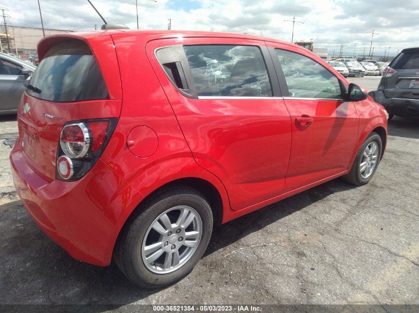 2016 CHEVROLET SONIC LT - 1G1JD6SG1G4129334