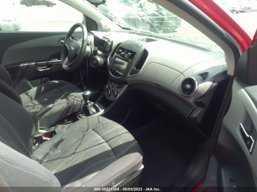 2016 CHEVROLET SONIC LT - 1G1JD6SG1G4129334