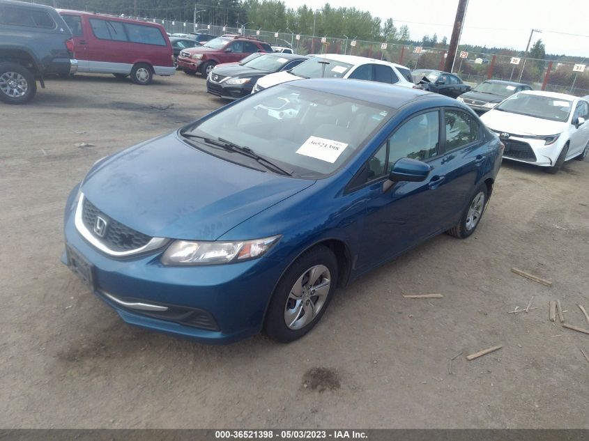 2015 HONDA CIVIC SEDAN LX - 2HGFB2F57FH519250