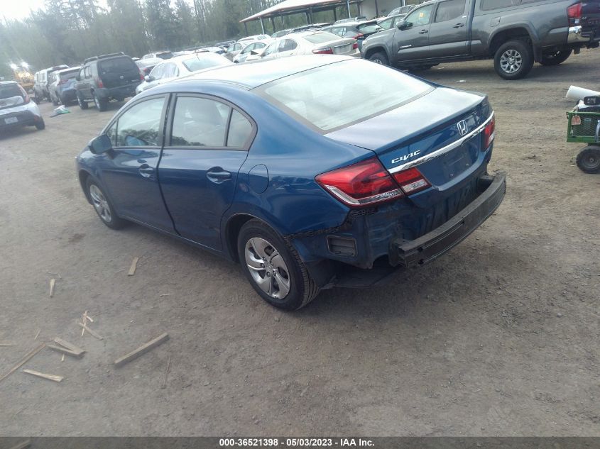 2015 HONDA CIVIC SEDAN LX - 2HGFB2F57FH519250