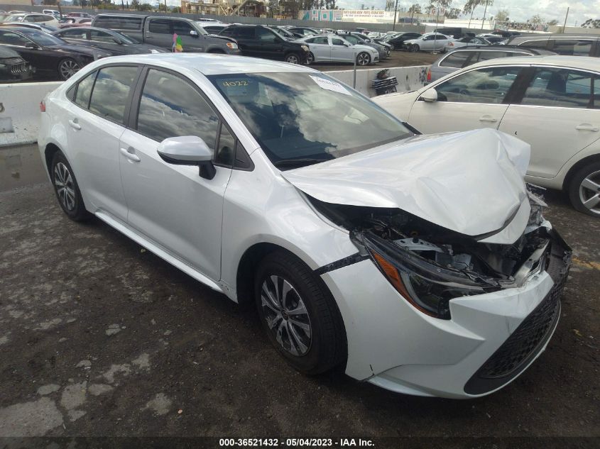 2022 TOYOTA COROLLA HYBRID LE - JTDEAMDE5N3005927