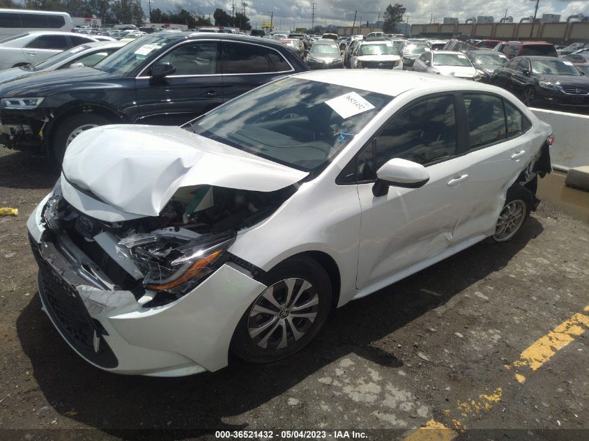 2022 TOYOTA COROLLA HYBRID LE - JTDEAMDE5N3005927