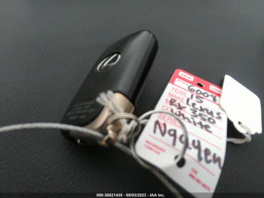 2015 LEXUS RX 350 - 2T2ZK1BA5FC203344