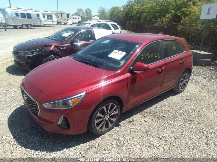 2018 HYUNDAI ELANTRA GT - KMHH35LE0JU019751