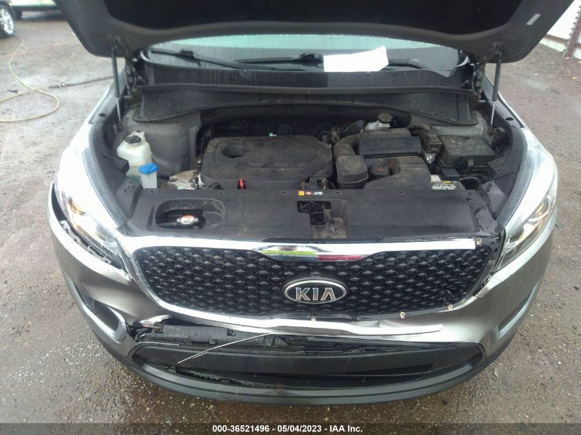 2017 KIA SORENTO LX - 5XYPG4A34HG239972