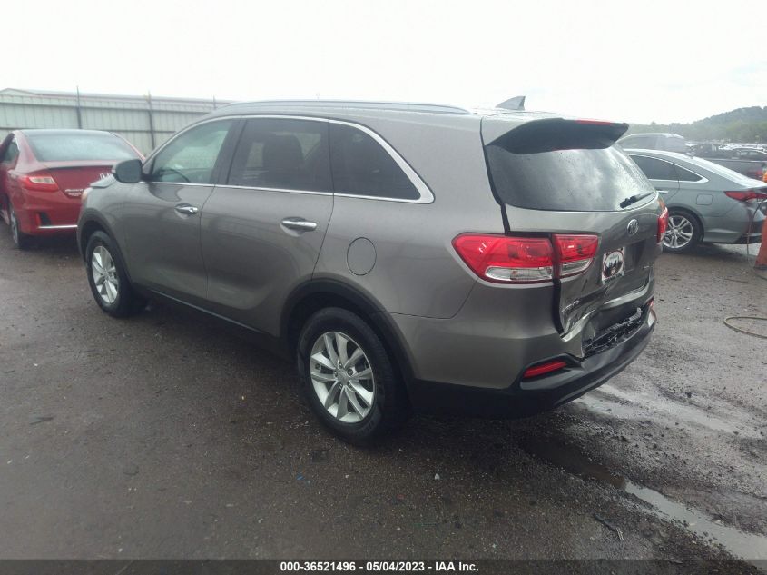 2017 KIA SORENTO LX - 5XYPG4A34HG239972