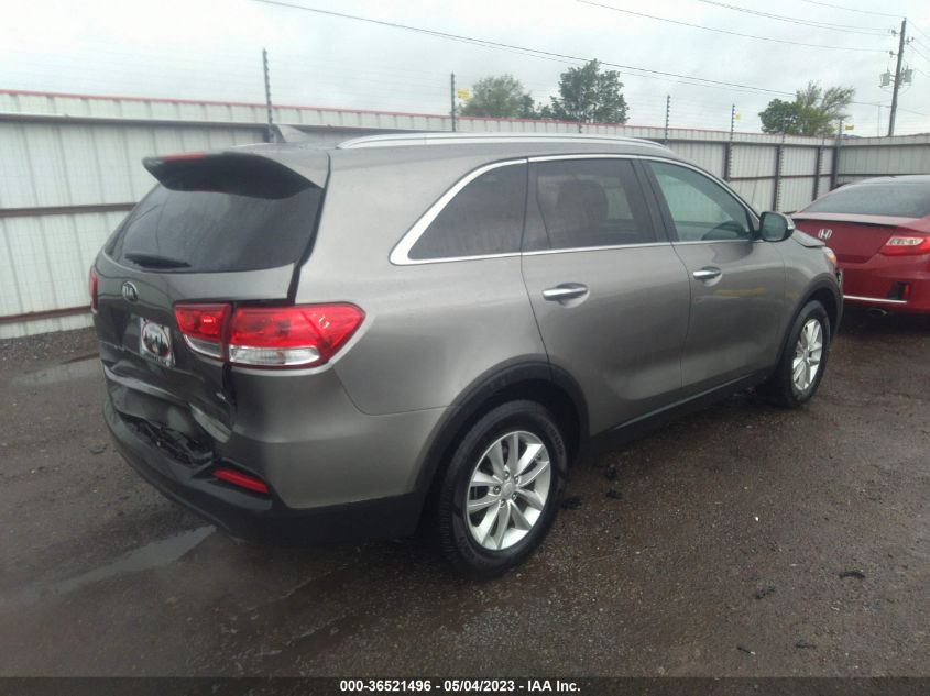 2017 KIA SORENTO LX - 5XYPG4A34HG239972