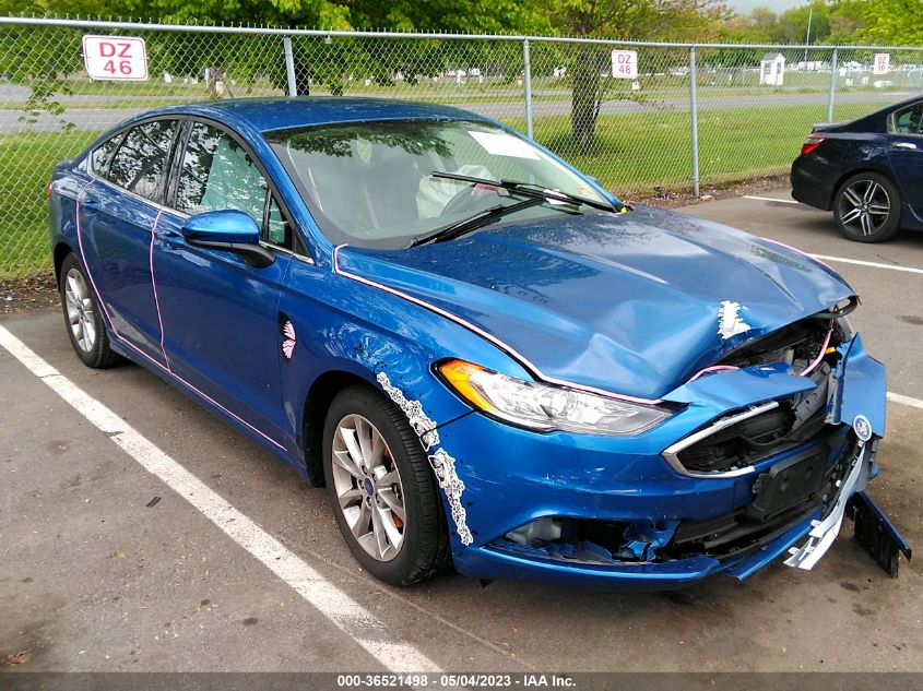 2017 FORD FUSION SE - 3FA6P0H76HR399361