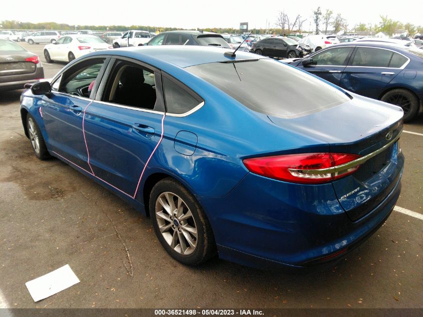 2017 FORD FUSION SE - 3FA6P0H76HR399361