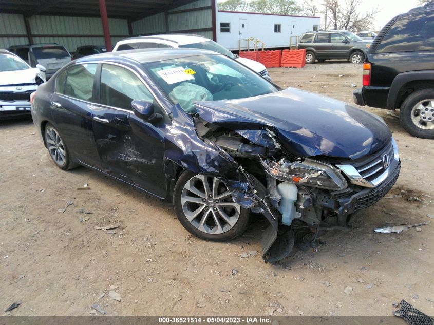 2014 HONDA ACCORD SEDAN SPORT - 1HGCR2F52EA251610