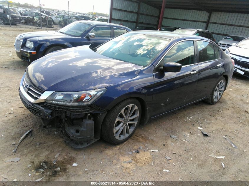 2014 HONDA ACCORD SEDAN SPORT - 1HGCR2F52EA251610