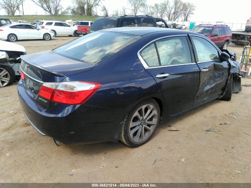 2014 HONDA ACCORD SEDAN SPORT - 1HGCR2F52EA251610