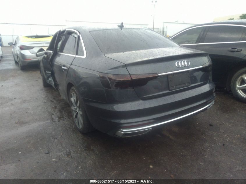 2020 AUDI A4 PREMIUM PLUS - WAUHMAF47LA071621