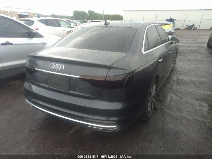 2020 AUDI A4 PREMIUM PLUS - WAUHMAF47LA071621