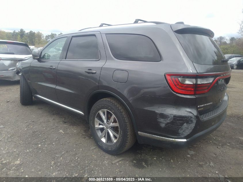 2016 DODGE DURANGO LIMITED - 1C4RDHDG4GC402887