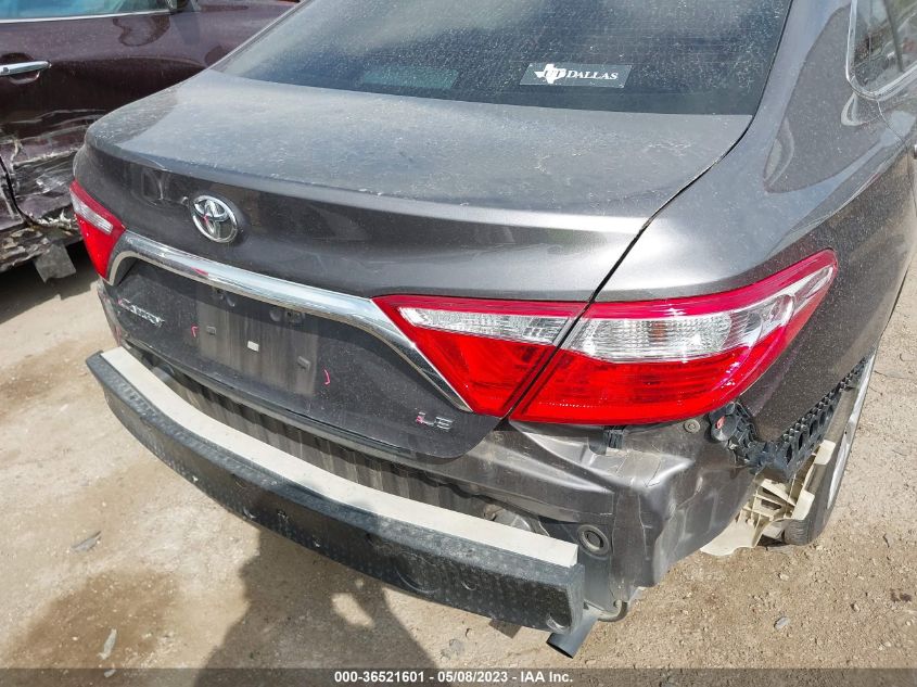 2016 TOYOTA CAMRY XLE/SE/LE/XSE - 4T4BF1FK1GR575346
