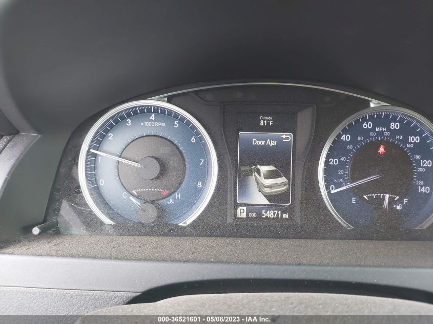 2016 TOYOTA CAMRY XLE/SE/LE/XSE - 4T4BF1FK1GR575346