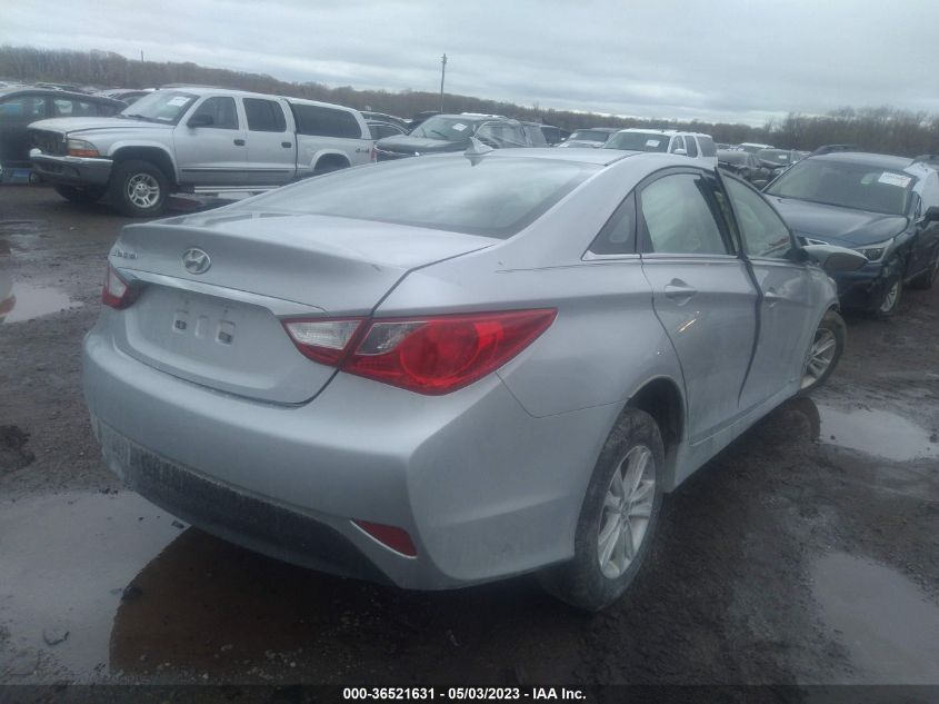 2014 HYUNDAI SONATA GLS - 5NPEB4AC4EH917629