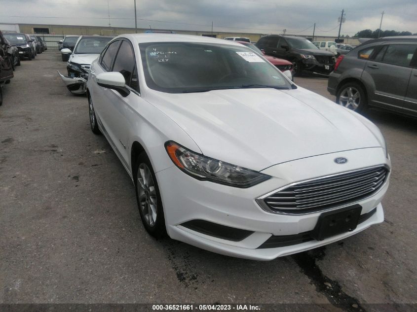 2017 FORD FUSION HYBRID SE - 3FA6P0LU4HR336899