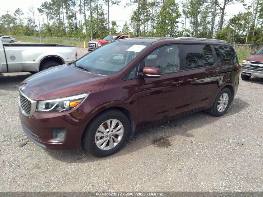2015 KIA SEDONA LX - KNDMB5C10F6044325
