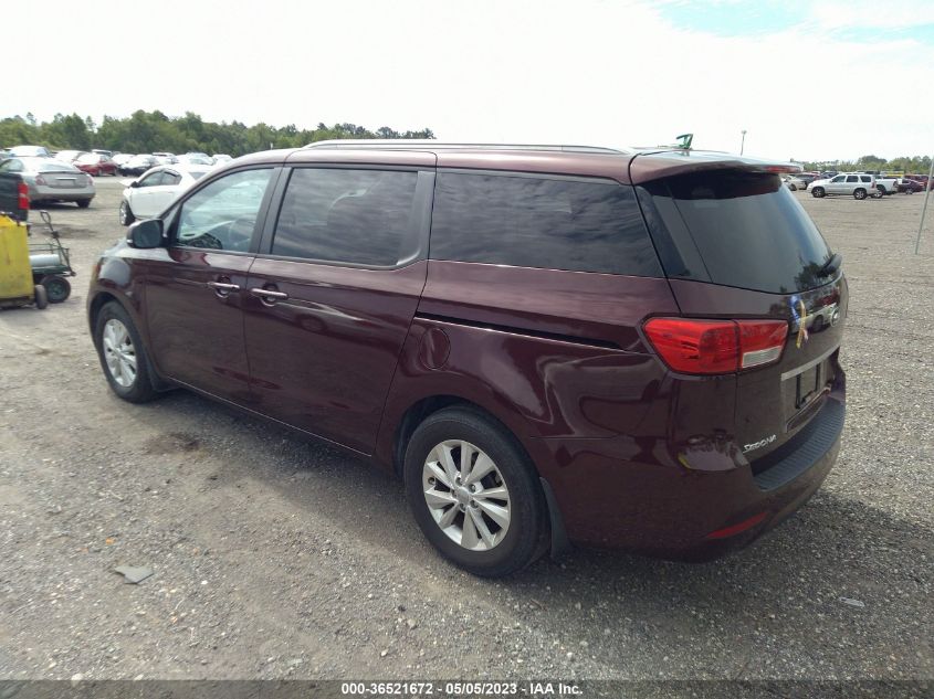 2015 KIA SEDONA LX - KNDMB5C10F6044325