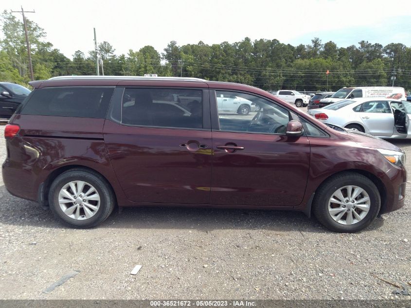 2015 KIA SEDONA LX - KNDMB5C10F6044325