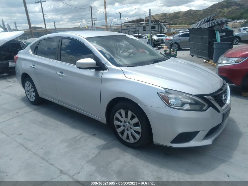 2017 NISSAN SENTRA SV - 3N1AB7APXHY321406