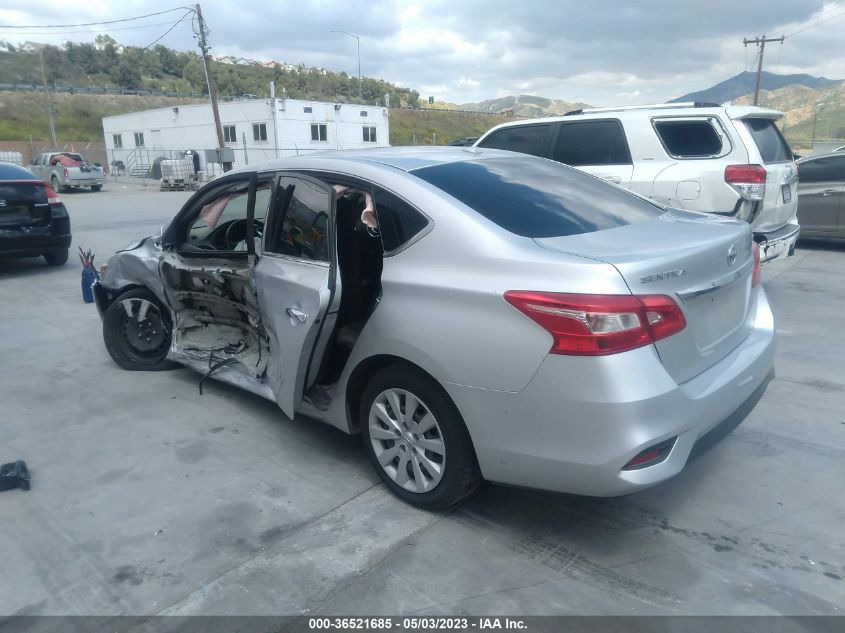 2017 NISSAN SENTRA SV - 3N1AB7APXHY321406
