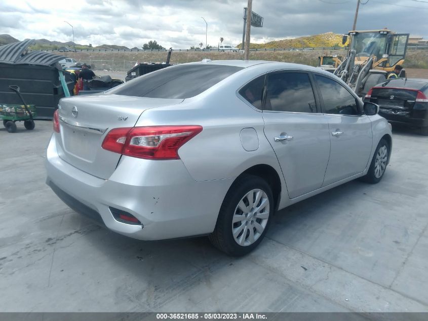 2017 NISSAN SENTRA SV - 3N1AB7APXHY321406