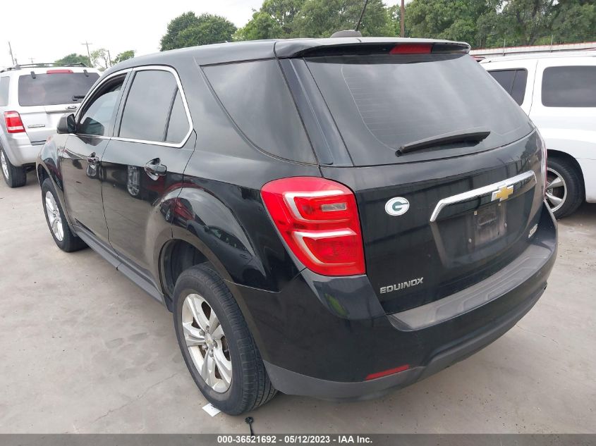 2017 CHEVROLET EQUINOX LS - 2GNALBEK3H1527636
